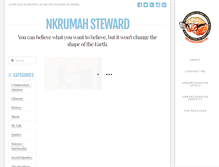 Tablet Screenshot of nkrumahsteward.com